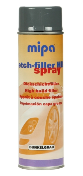 MIPA Etch-Filler HB Spray Korrosionsschutzgrundierung dunkelgrau, 500ml